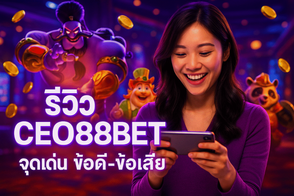 รีวิว CEO88BET จุดเด่น ข้อดี-ข้อเสีย