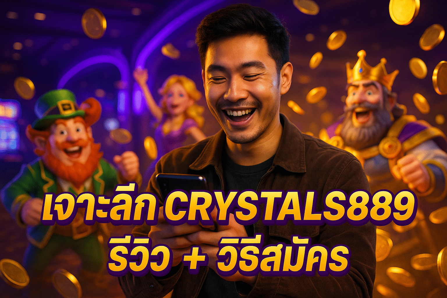 เจาะลึก CRYSTALS889 รีวิว + วิธีสมัคร