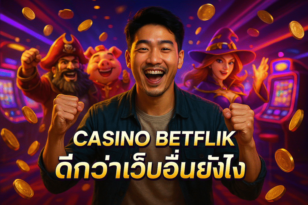 CASINO BETFLIK ดีกว่าเว็บอื่นยังไง