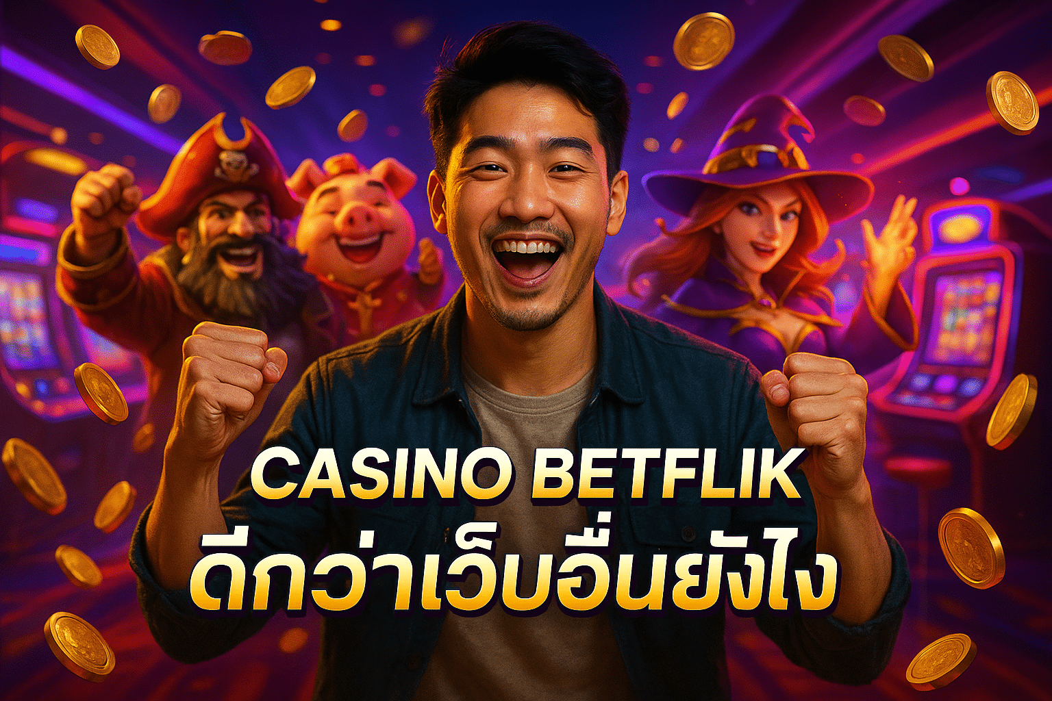 CASINO BETFLIK ดีกว่าเว็บอื่นยังไง